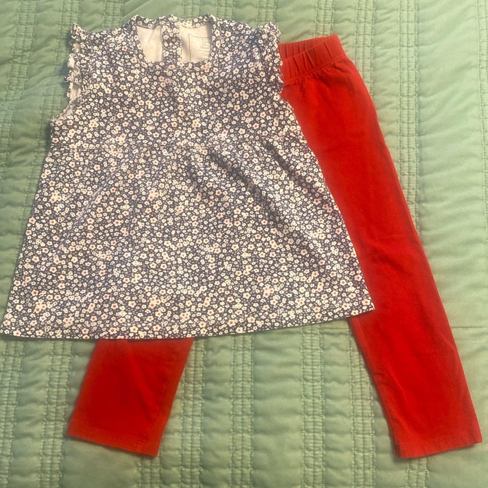 Lila and Hayes top and pant set size 4t